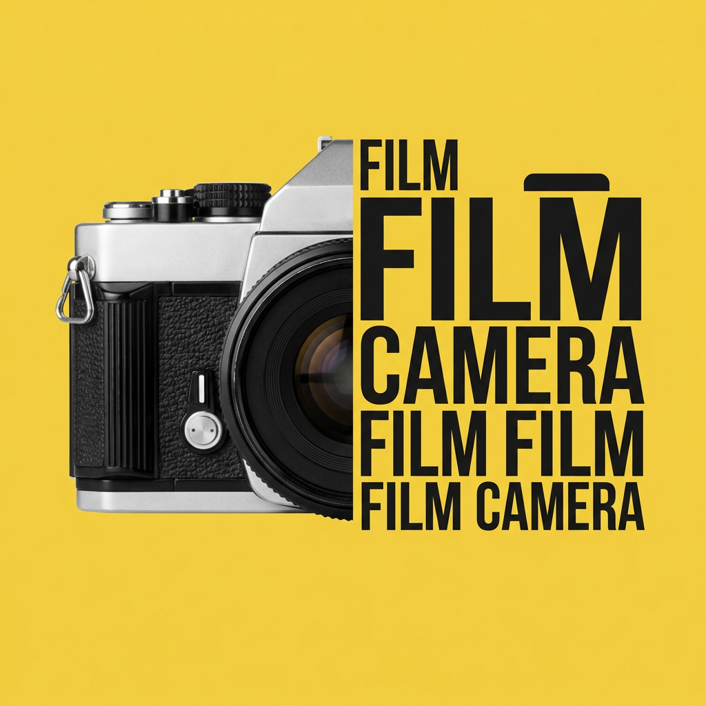 Sample output generated with the Seamless Split Photo & Typography Graphic Generator prompt