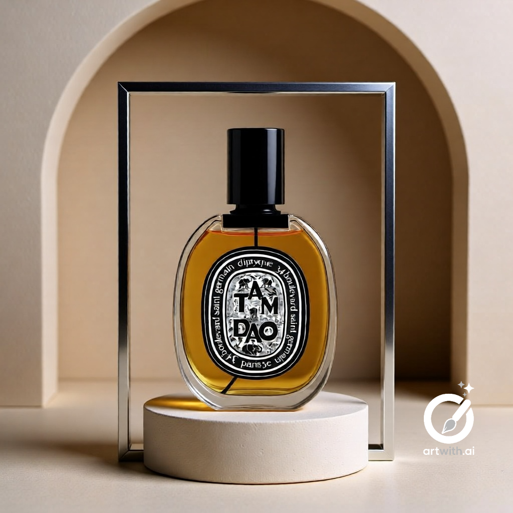 Sample output generated with the Minimalist Luxury Product Photography - Perfume & Cosmetics prompt